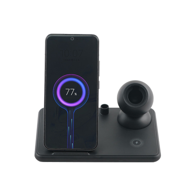 15W Fast Charge Wireless Charging Pad dengan frekuensi kerja 100-205KHZ