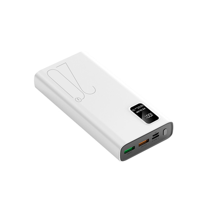 PC Portable Power Bank Baterai Putih Atau Hitam 5V Output Untuk mengisi ulang Smartphone