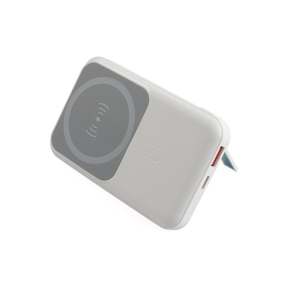 PC Portable Power Bank Dengan Baterai Li Polymer Box Putih Kecil Micro USB Type C Input Interface