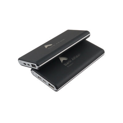 Li Polymer Portable Power Bank Untuk Smartphone Perangkat USB - Putih/ Hitam/ Biru/ Hijau