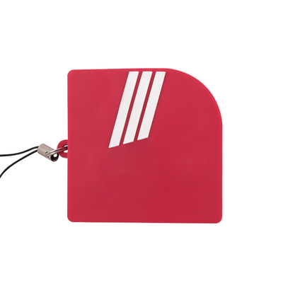 Custom Silicone USB Flash Drive Full Color Print Bentuk persegi panjang 128GB Kapasitas
