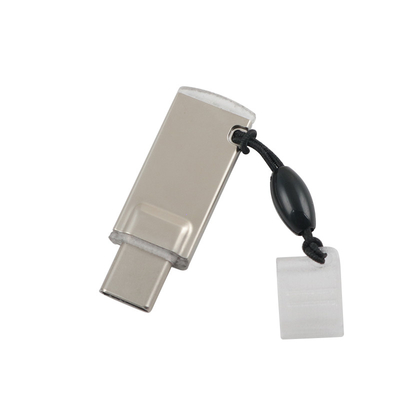 Tipe C Mini Bentuk USB Flash Drive Foto / Pembacaan Tipe C Komputer