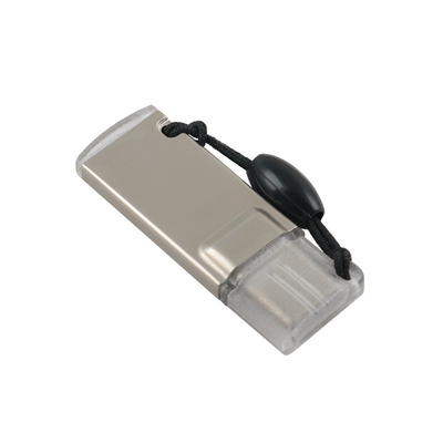 Tipe C Mini Bentuk USB Flash Drive Foto / Pembacaan Tipe C Komputer