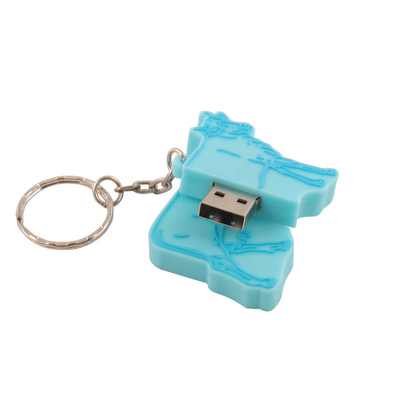 Custom PVC dan Silikon USB Flash Drive dengan USB 2.0/3.0 Antarmuka
