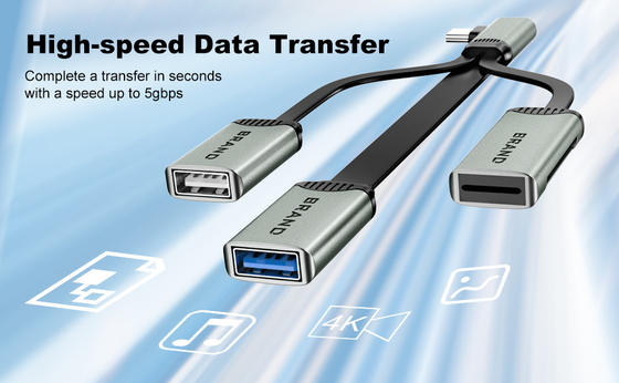 Membaca Untuk Kartu TF Kabel Hub Kartu SD Untuk Usb 2.0 Dan Usb 3.0 Transfer Data Cepat