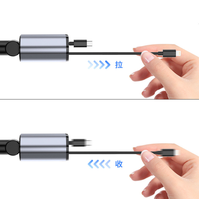 ABS PC Aluminium Alloy Car Charger untuk iPhone Output 5V/2.4A Kompak dan Ringan