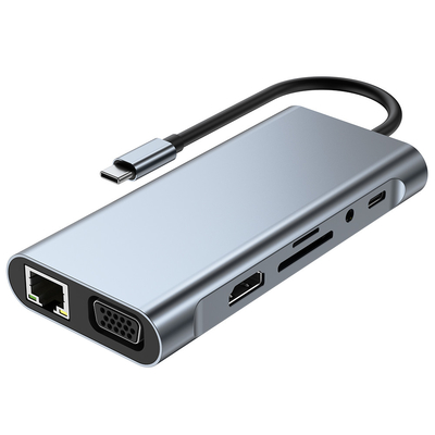 Adaptor Hub Transfer Data Super Speed dengan PCBA dan Manual Pengguna