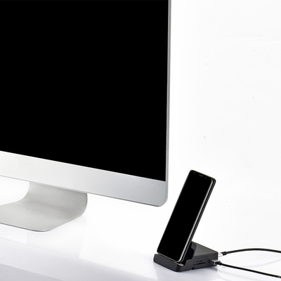 5Gbps Data Transfer Type C USB Hub Adapter Multi Port Hub Untuk Laptop Phone Holder