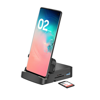 5Gbps Transfer Data Tipe C USB Hub Adaptor Multi Port Hub Untuk Laptop