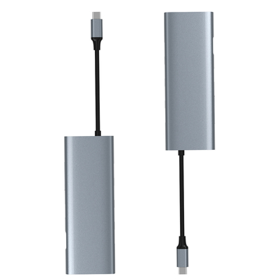 Speedy Aluminium Multi Port HDMI Hub Dan Usb Untuk Konektivitas yang Ditingkatkan