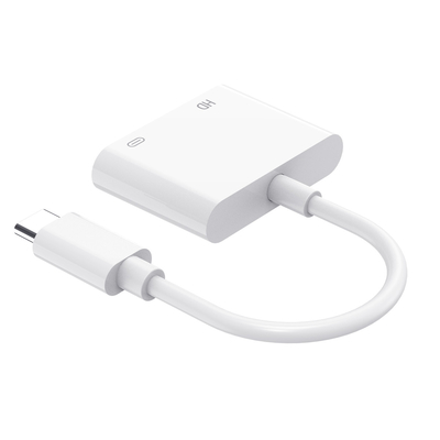 Kecepatan Transfer Data Hingga 5Gbps HDMI Aluminium Hub Usb C Hub Dengan Logo Cetak Atau Laser