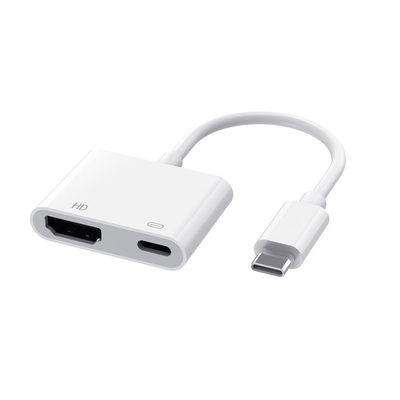 Kecepatan Transfer Data Hingga 5Gbps HDMI Aluminium Hub Usb C Hub Dengan Logo Cetak Atau Laser