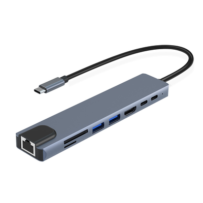 Transfer data cepat Aluminium Memory Card Reader Fast Hub / Memory Card Hub dengan gaya menawan