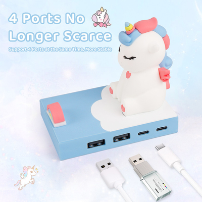 EasyCarry Multi Port Type C Stasiun USB C Hub Smart Adapter
