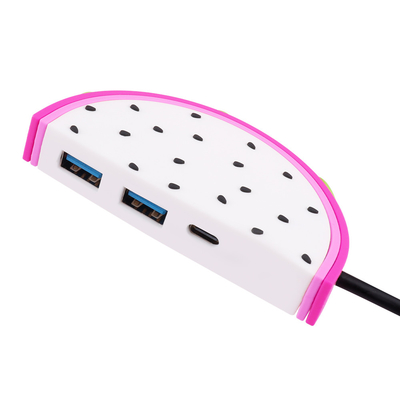 Adaptor Data Hub Berkecepatan Tinggi 5Gbps Dengan Casing PVC yang awet