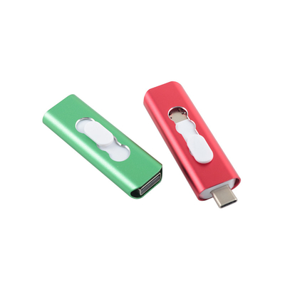 Metal Type C USB Flash Drive 2.0 Dan USB 3.0 128GB 256GB Standar AS
