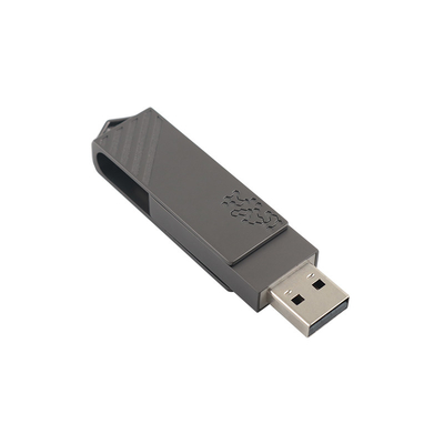Metal Tipe C USB Flash Drive Twist Bentuk Kecepatan Cepat Dapat Digunakan Dengan Telepon Langsung