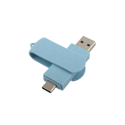 Bahan Daur Ulang USB Flash Drive Dengan Tipe C U Disk Untuk Penyimpanan Data