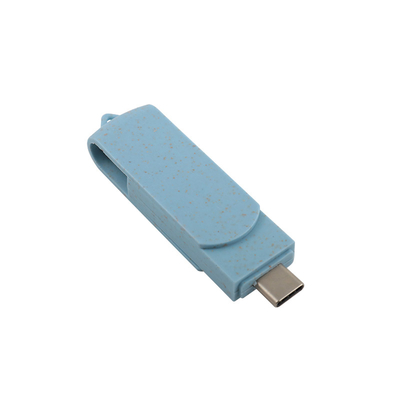 Bahan Daur Ulang USB Flash Drive Dengan Tipe C U Disk Untuk Penyimpanan Data