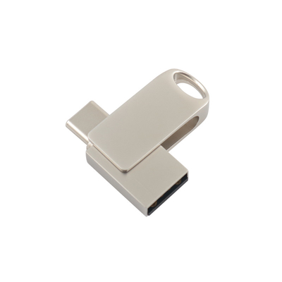 Windows Kompatibel Metal USB Type C Flash Drive dengan Transfer Data Cepat dan Memori Penuh