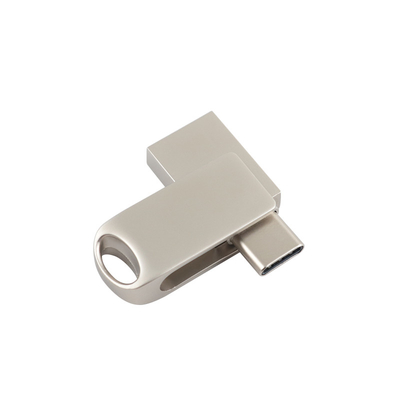 Windows Kompatibel Metal USB Type C Flash Drive dengan Transfer Data Cepat dan Memori Penuh