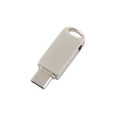 Windows Kompatibel Metal USB Type C Flash Drive dengan Transfer Data Cepat dan Memori Penuh