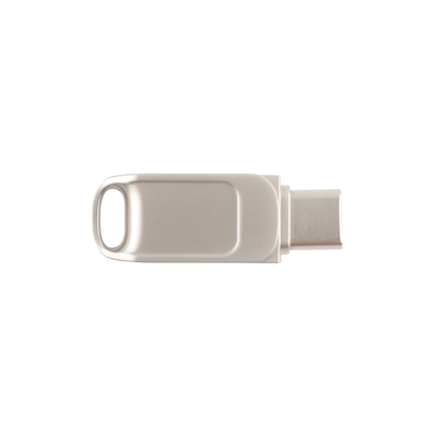 Metal Dual USB Flash Drive dengan Perlindungan Kata Sandi dan Kecepatan Kompatibilitas Tipe C