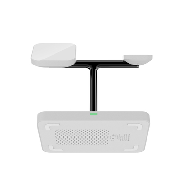Fast Upright Wireless Charging 3 In 1 Fast Charger Untuk Telepon Earphone Watch