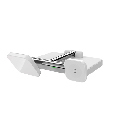 Fast Upright Wireless Charging 3 In 1 Fast Charger Untuk Telepon Earphone Watch