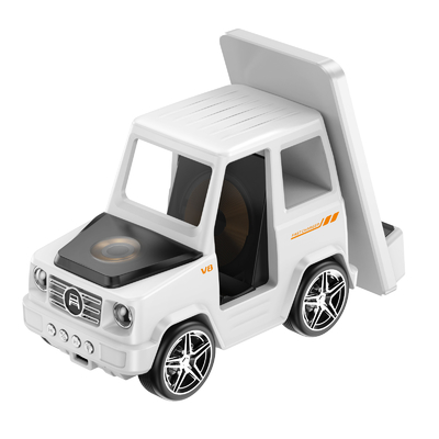 Cool Car Shape Wireless Charger Fast Charging Untuk iPhone Airpods IWatch