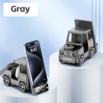 Cool Car Shape Gray Color Wireless Charger Fast Charging Untuk iPhone Airpods IWatch
