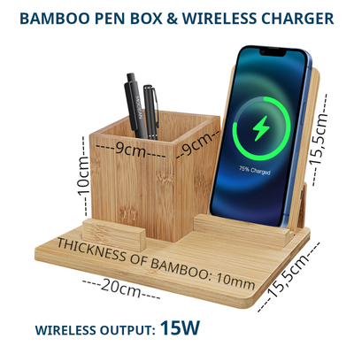 Kompatibilitas Tinggi Fast Charge Wireless Charging Pad Frekuensi Kerja 100-205KHZ Untuk Perangkat yang Diaktifkan Qi