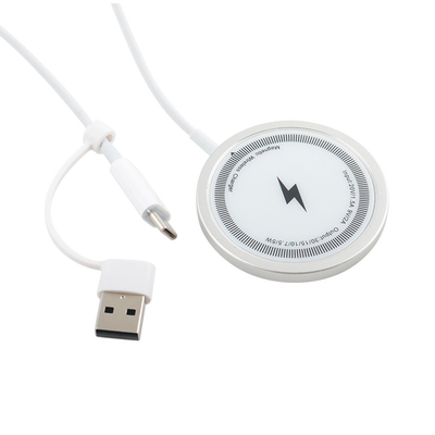 Perangkat Qi-enabled ABS/Metal Multifunction Wireless Charger dengan dukungan OEM Box dan Kompatibilitas Tinggi
