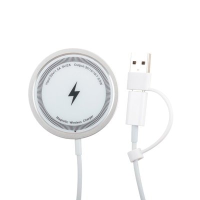 Perangkat Qi-enabled ABS/Metal Multifunction Wireless Charger dengan dukungan OEM Box dan Kompatibilitas Tinggi