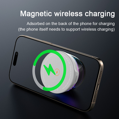 5V/2.1A Input Fast Charge Wireless Charging Pad Dengan Lampu Led / Speaker