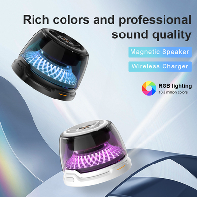 5V/2.1A Input Fast Charge Wireless Charging Pad Dengan Lampu Led / Speaker