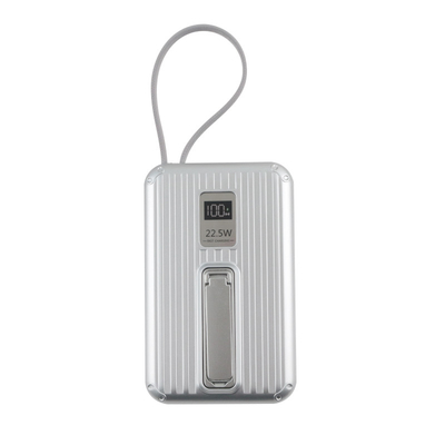 Power Bank Putih Portable dengan kotak manual kabel aksesori dan 38.3 Lulus