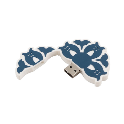 Flash Drive Memori USB yang Disesuaikan Dengan Layar Sutra, Ukiran Laser, Pencetakan Warna Penuh