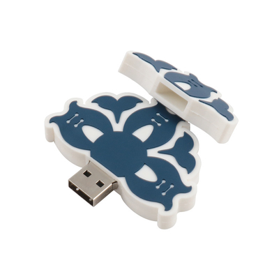 Flash Drive Memori USB yang Disesuaikan Dengan Layar Sutra, Ukiran Laser, Pencetakan Warna Penuh