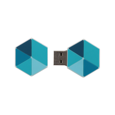 Kapasitas tinggi 64GB USB Flash Drive dengan 10 tahun penyimpanan data dan 2 jam kustomisasi karya seni