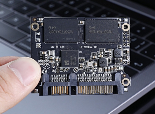 Industri Grade SSD internal hard drive Kecepatan hingga 1000MBS MTBF 1,5 juta jam Operasi suhu 40-85C