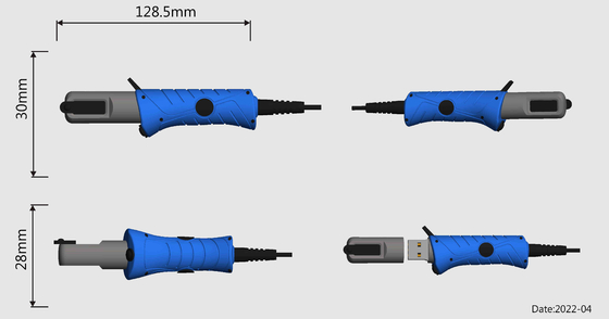 Enkripsi Data Square USB Flash Drive yang dipersonalisasi dengan desain unik dan pilihan warna yang disesuaikan