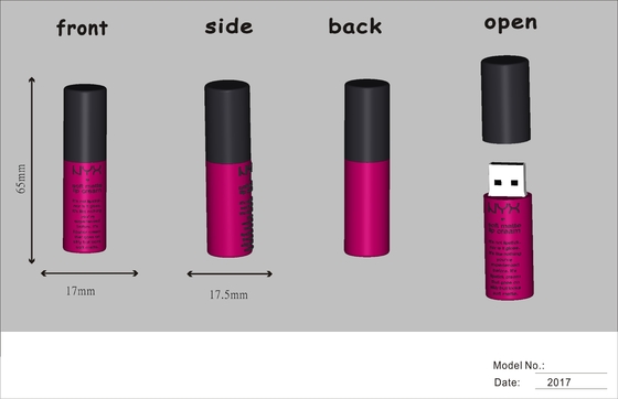 10 Tahun Penyimpanan Data Memori USB yang Disesuaikan dengan Waktu Karya Seni 2 Jam