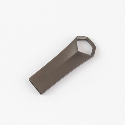 Flash Test Disetujui Metal USB Flash Drive dengan Intel Chips CMYK Print Logo