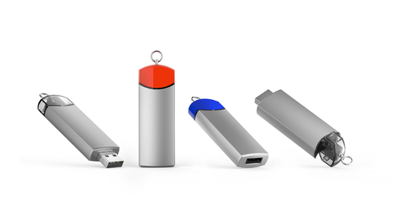 Disesuaikan 8-15MB/s Tulis Metal USB Flash Drive dengan Logo Speed Dome