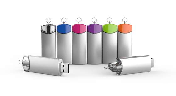 Disesuaikan 8-15MB/s Tulis Metal USB Flash Drive dengan Logo Speed Dome