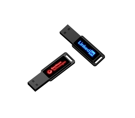 High Speed Flash Drive Crystal USB Stick Dengan Lampu LED Cerah