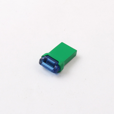 USB Flash Drive Mini Usb 3.0 Logam Warna Hijau Persegi Panjang Dengan Chip Flash Kelas A
