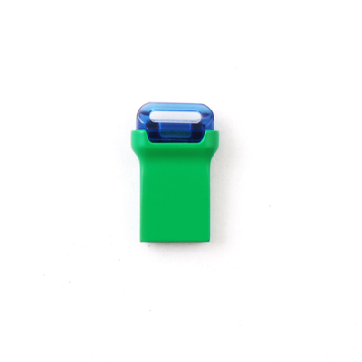 USB Flash Drive Mini Usb 3.0 Logam Warna Hijau Persegi Panjang Dengan Chip Flash Kelas A