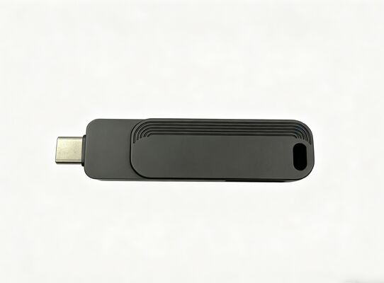 Gun Warna Hitam Usb 3.0 + Tipe C 1005 Lulus Tes H2 USB Flash Drive Tipe C Cocok Cepat Standar AS dan UE